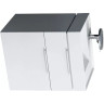 Комплект мебели + раковина LAUFEN KARTELL 4.0755.2.033.631.1+ 8.1033.4.757.112.1 (595x455x615мм), цвет глянцевый белый 0755.2.033.1+ 8.1033.4